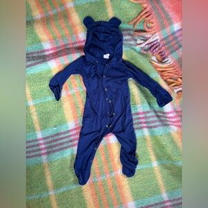 Royal Blue bamboo bear suit - Kate Quinn